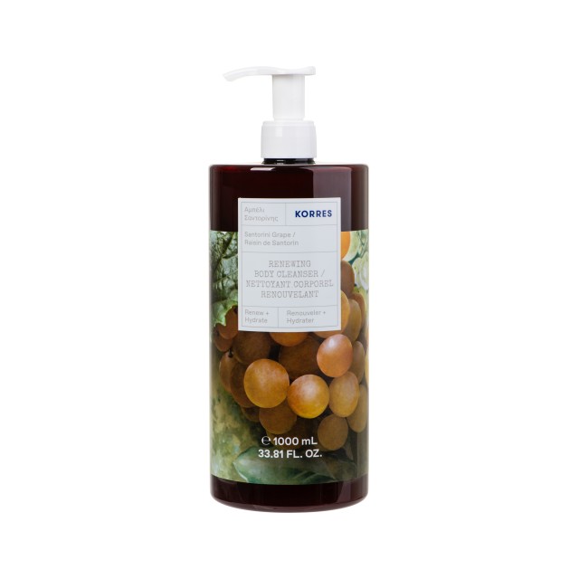 Korres Santorini Grape Renewing Body Cleanser Αφρόλουτρο Αμπέλι Σαντορ …