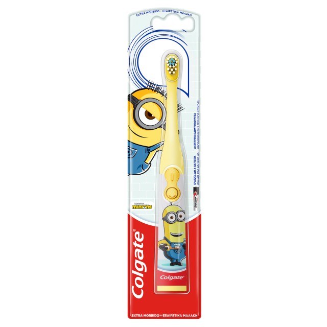 Colgate Design It Kids Minion Ηλεκτρική Παιδική Πολύ Μαλακή Οδοντόβουρ …