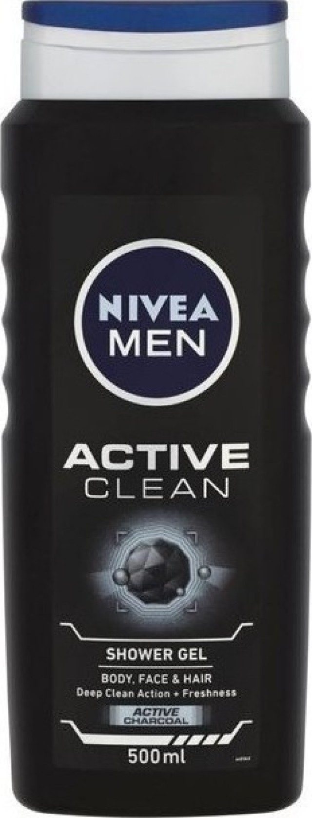 Nivea Men Active Clean Shower Gel Ανδρικό Αφρόλουτρο 500ml