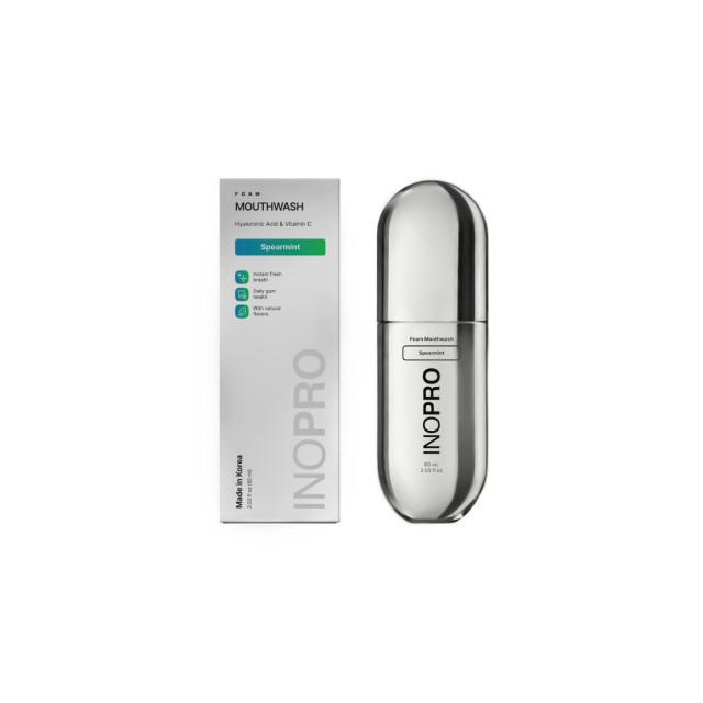 Inopro Mouthwash Spear Mint Στοματικό Διάλυμα σε Μορφή Αφρού με … Inopro Mouthwash Spear Mint Στοματικό Διάλυμα σε Μορφή Αφρού με …