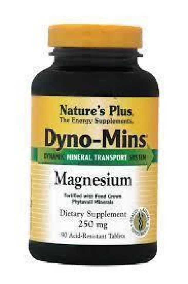Natures Plus Dyno Mins Magnesium 250mg 90tab