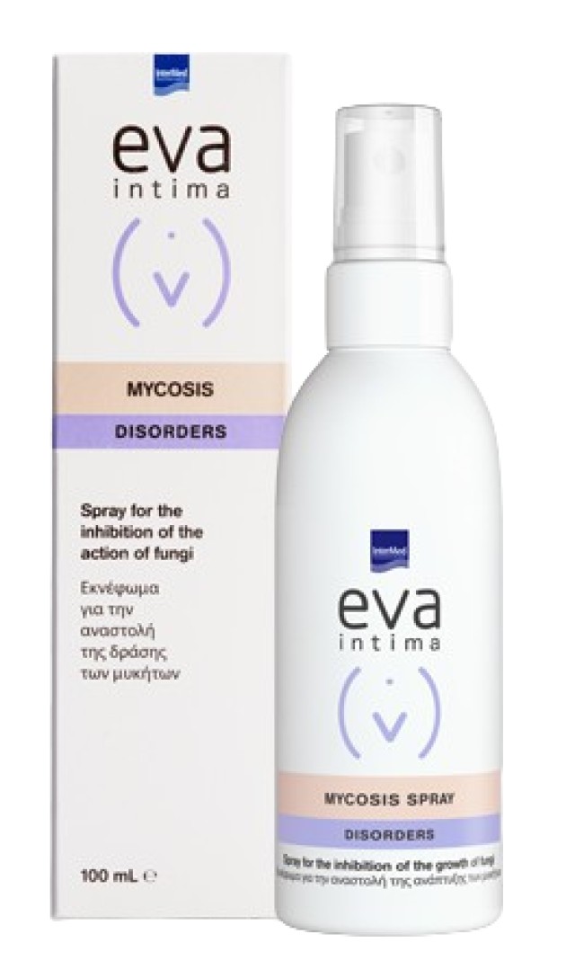 Intermed Eva Intima Mycosis Intimate Spray για την Ευαίσθητη Περιοχή Κατά των Μυκητιασικών Λοιμώξεων 100ml