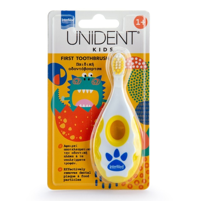 Intermed Unident Kids First Toothbrush Παιδική Οδοντόβουρτσα για 1 Έτο &hellip;