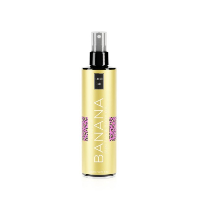 Lavish Care Vanilla Banana Sun Tan Oil Λάδι Σώματος για Έντονο Μαύρισμ …