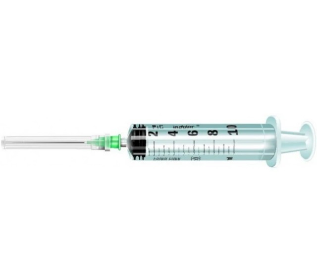 Pic Σύριγγα μίας Χρήσεως 21G x 1/2 [0.80mm x 40] Luer 10ml