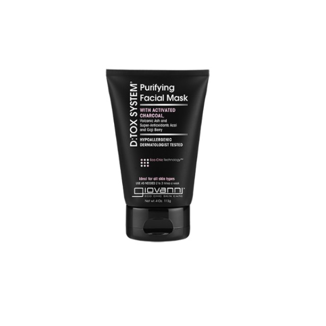 Giovanni D:tox Purifying Facial Mask Charcoal Μάσκα Προσώπου με Ενεργό … Giovanni D:tox Purifying Facial Mask Charcoal Μάσκα Προσώπου με Ενεργό …