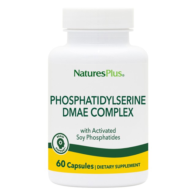 Natures Plus Phosphatidylserine DMAE Complex Φόρμουλα για τη Βελτίωση … Natures Plus Phosphatidylserine DMAE Complex Φόρμουλα για τη Βελτίωση …