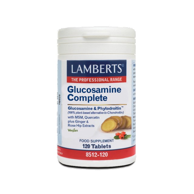 Lamberts Glucosamine Complete Vegan Συμπλήρωμα Διατροφής για την Καλή Υγεία των Αρθρώσεων 120 Ταμπλέτες