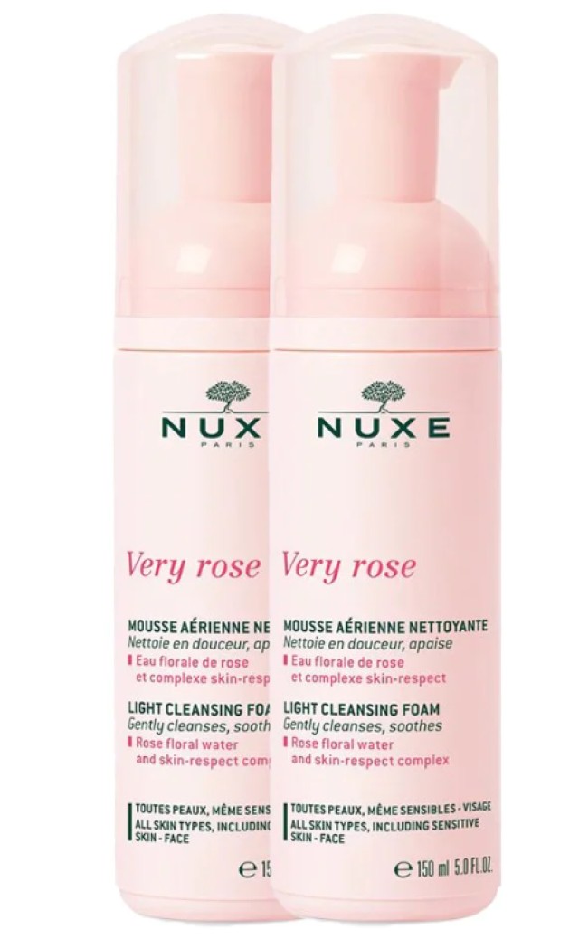 Nuxe PROMO Very Rose Light Cleansing Foam Ελαφρύς Αφρός Καθαρισμού Προ …