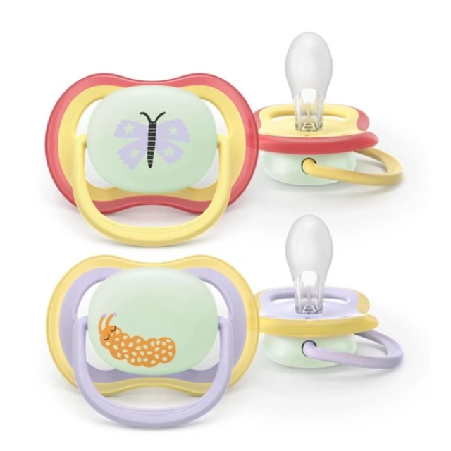 Philips Avent Ultra Air Nighttime Σετ Σιλικονούχες Πιπίλες Νυκτός Για … Philips Avent Ultra Air Nighttime Σετ Σιλικονούχες Πιπίλες Νυκτός Για …