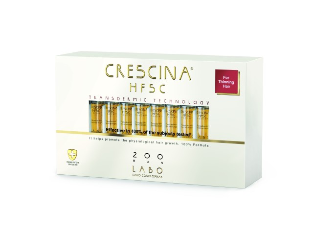 Labo Crescina HFSC 100% 200 Man Θεραπεία Κατά Της Αραίωσης Των Μαλλιών …