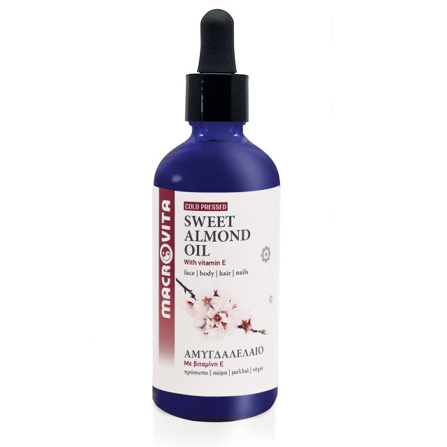 Macrovita Sweet Almond Oil Αμυγδαλέλαιο με Βιταμίνη Ε για Πρόσωπο, … Macrovita Sweet Almond Oil Αμυγδαλέλαιο με Βιταμίνη Ε για Πρόσωπο, …