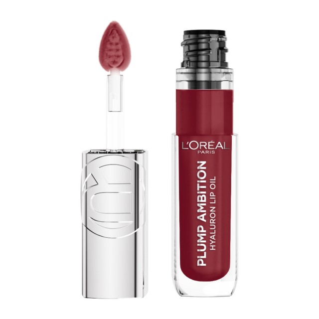 LOreal Paris Plump Ambition Hyaluron Lip Oil για Λάμψη & Όγκο 490 Berr …
