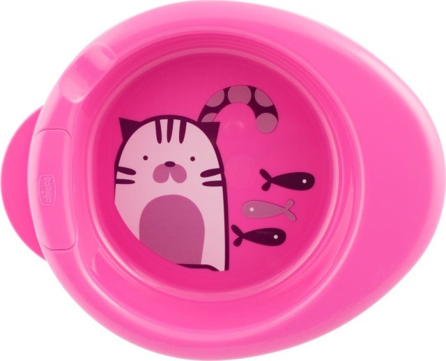 Chicco Warmy Plate Χρώμα:Θερμός Ροζ 6m+ 1 Τεμάχιο [16000-10]