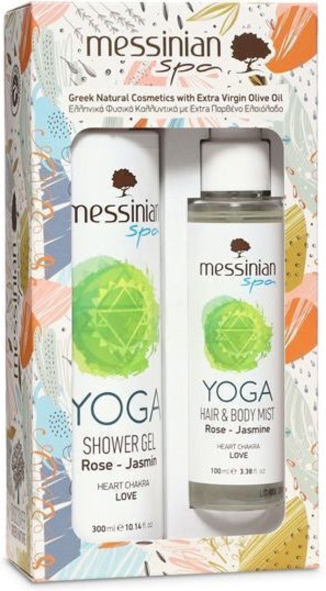 Messinian Spa PROMO Yoga Rose & Jasmine Αφρόλουτρο Τριαντάφυλλο & Γιασ …