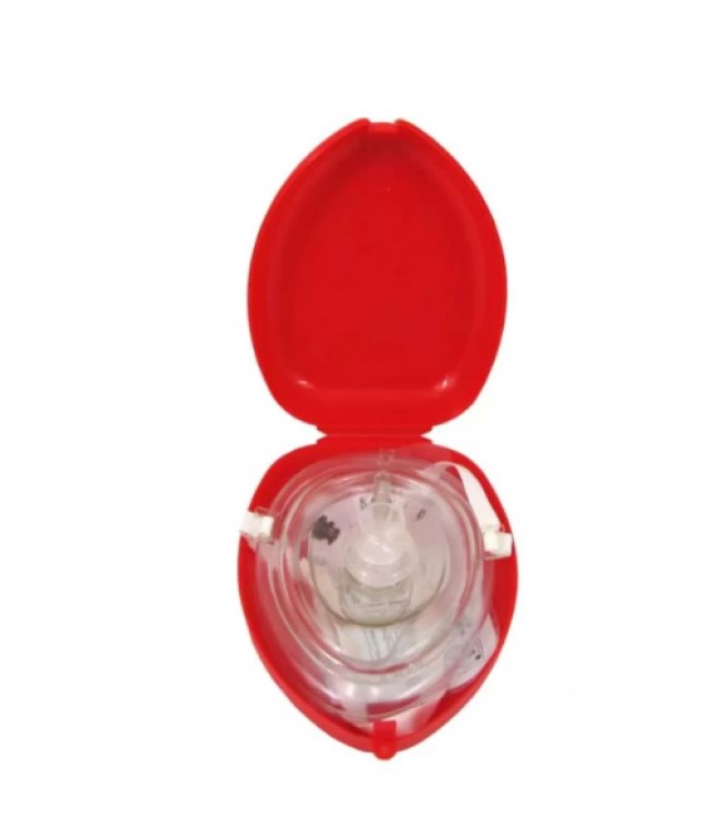 Medico Μάσκα CPR Ανάνηψης σε Σκληρή Θήκη Κόκκινο 1 Τεμάχιο