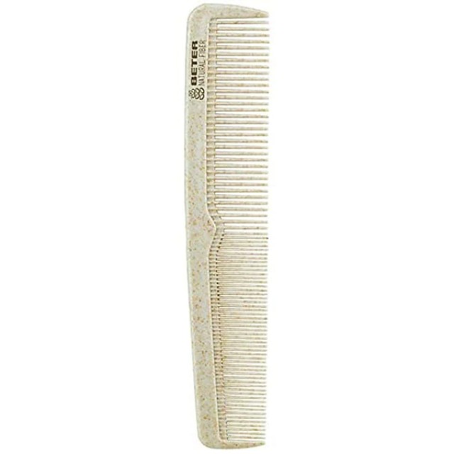 Beter Natural Fiber Whisk Comb Χτενάκι με Στρογγυλεμένες Άκρες Χρώμα Μπέζ 1 Τεμάχιο