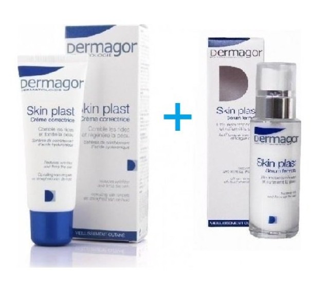 Dermagor PROMO Skin Plast Serum Αντιρυτιδικός Ορός Προσώπου 30ml - ΔΩΡΟ Anti Wrinkle Cream Αντιρυτιδική Κρέμα Προσώπου 40ml