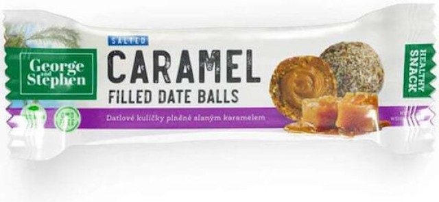 George & Stephen Μπάλες Χουρμά με Καραμέλα Filled Dates Balls Caramel …