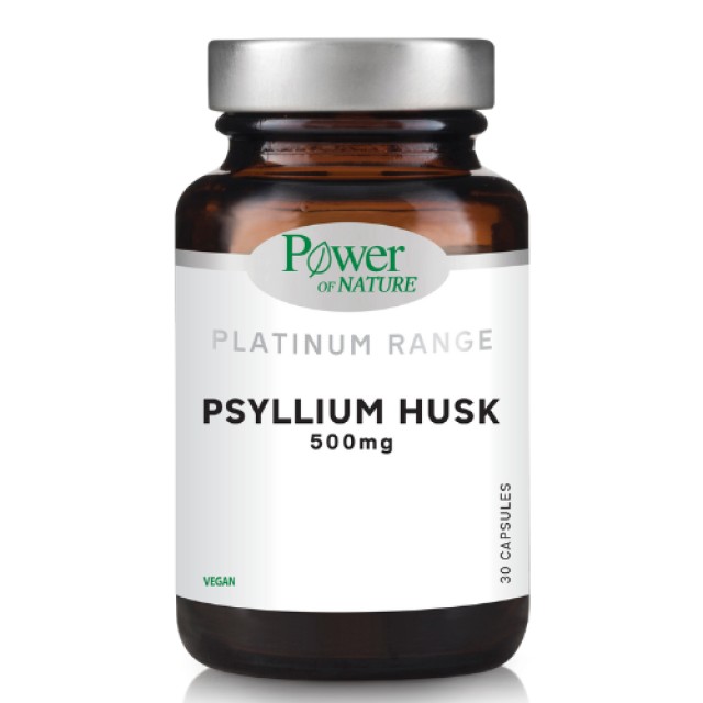 Power of Nature Psyllium Husk 500mg Φλοιός Ψυλλίου με Ευεργετικές Ιδιό …