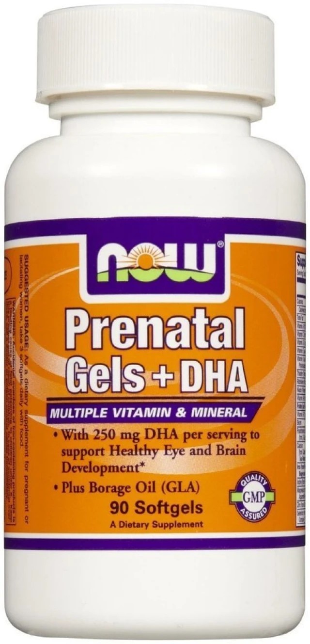 Now Foods Prenatal Gels + DHA Multivitamin & Mineral, Πολυβιταμίνη και … Now Foods Prenatal Gels + DHA Multivitamin & Mineral, Πολυβιταμίνη και …