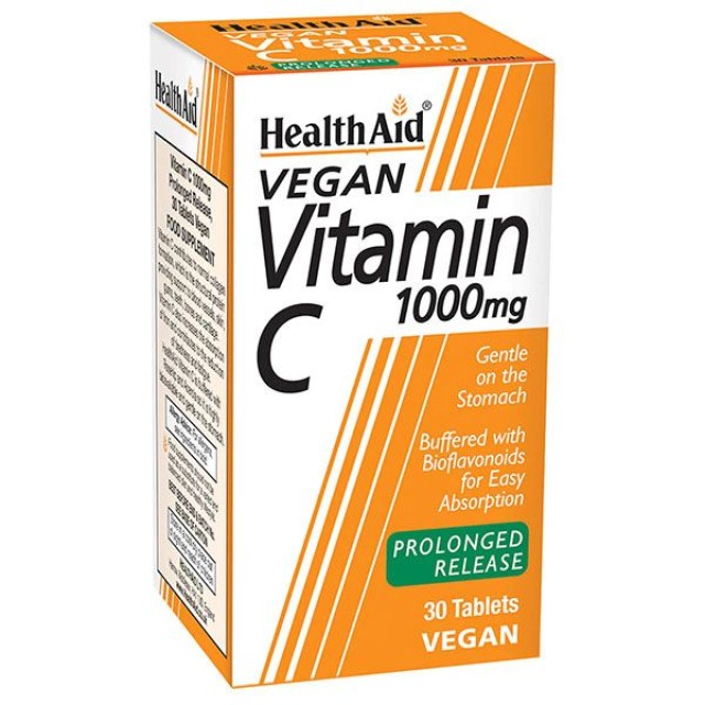 Health Aid Vitamin C 1000mg Prolonged Release Συμπλήρωμα Βιταμίνης C Β …