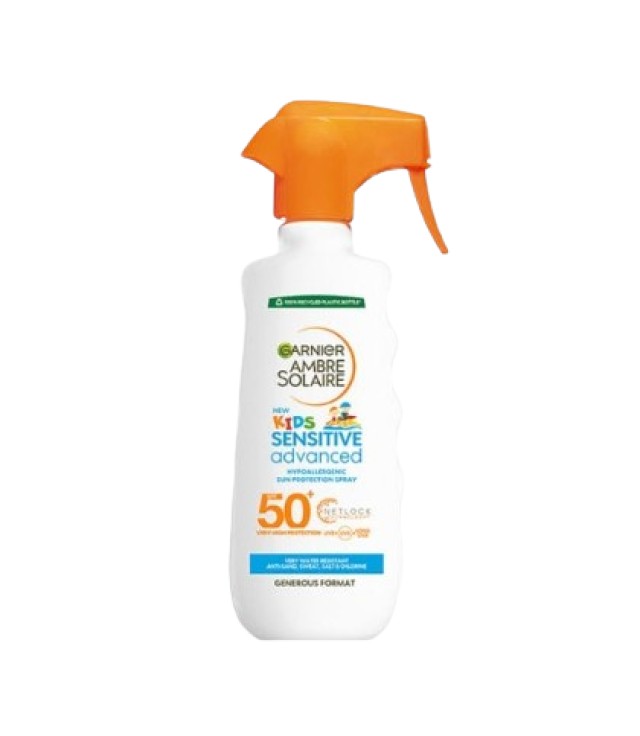 Garnier Ambre Solaire Kids Sensitive Advanced Trigger Spray SPF50+ Παι …