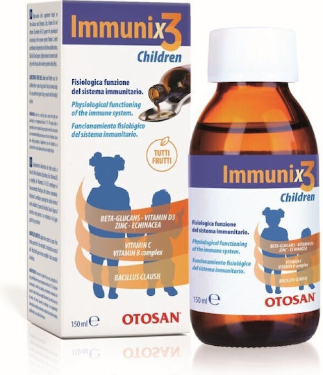 Otosan Immunix 3 Παιδικό Συμπλήρωμα για Ενίσχυση του Ανοσοποιητικού Tu …