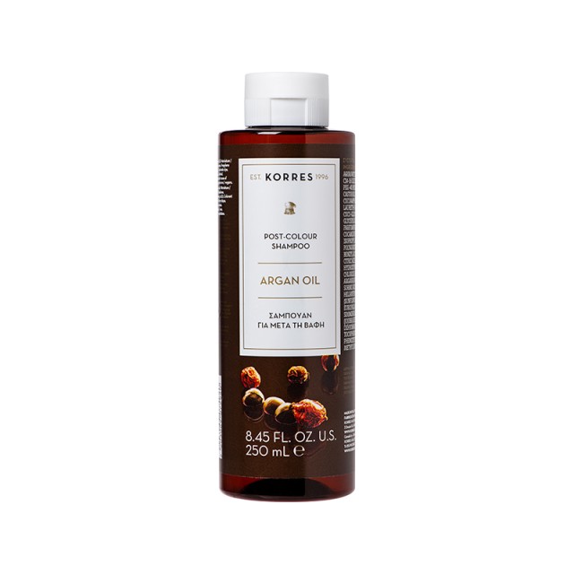 Korres Argan Oil Shampoo Για Μετά Την Βαφή 250ml