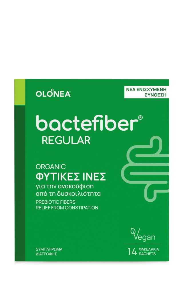Olonea BacteFiber Regular Φυτικές Ίνες για την Δυσκοιλιότητα 14 Φακελάκια  x 5gr