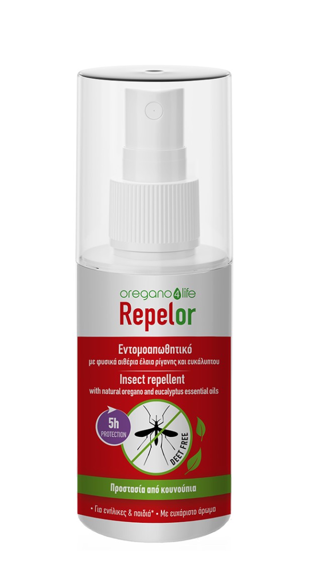 Oregano 4 Life Repelor Φυσικό Εντομοαπωθητικό με Ευχάριστο Άρωμα 100ml Oregano 4 Life Repelor Φυσικό Εντομοαπωθητικό με Ευχάριστο Άρωμα 100ml