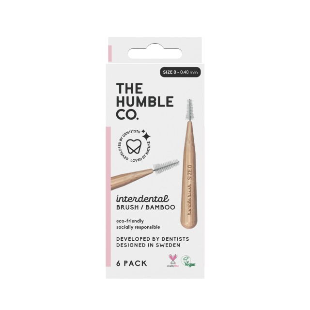 The Humble Co. Bamboo Interdental Brush Size 0 - 0.4mm Purple Μεσοδόντ … The Humble Co. Bamboo Interdental Brush Size 0 - 0.4mm Purple Μεσοδόντ …