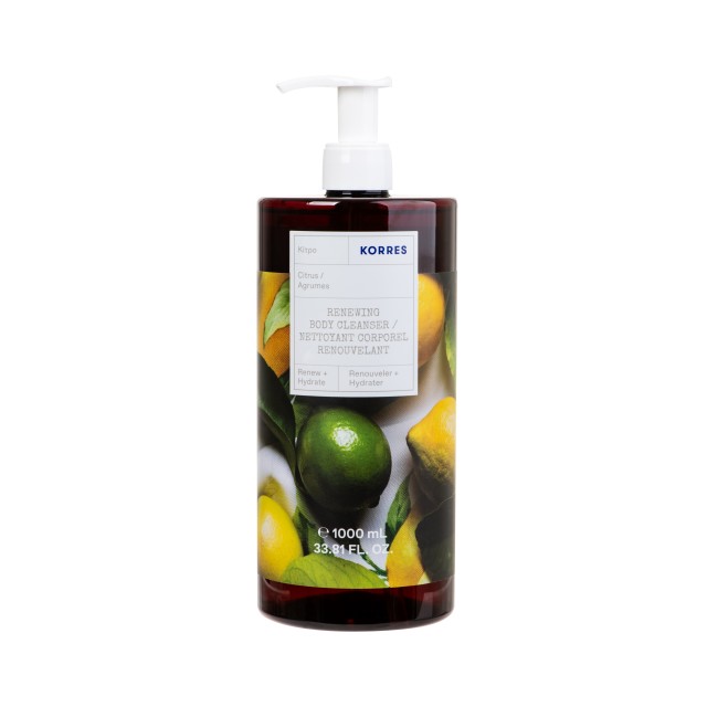 Korres Citrus Renewing Body Cleanser Αφρόλουτρο Κίτρο 1000ml