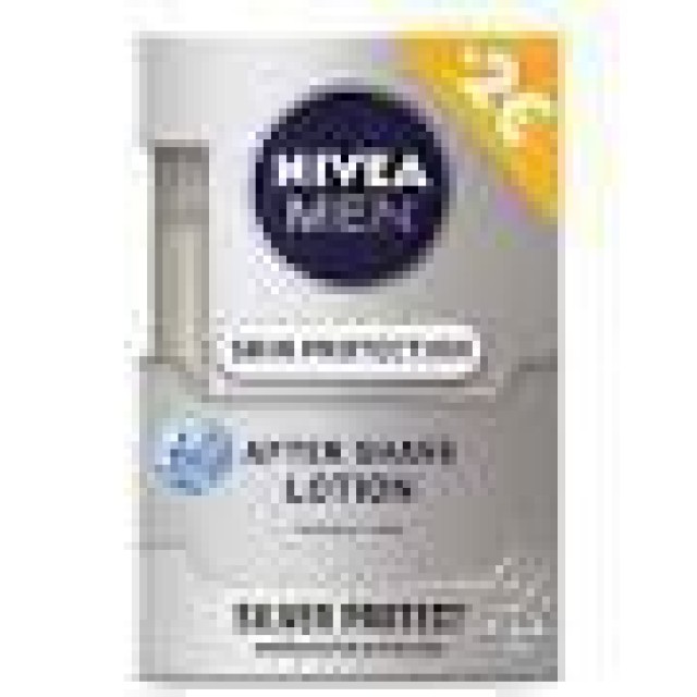 Nivea Men After Shave Silver Protection Ενυδατική Lotion για Μετά το Ξύρισμα 100ml