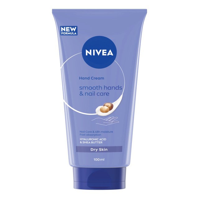 Nivea Hand & Nail Smooth Cream Εντατική Φροντίδα για Χέρια & Νύχια με &hellip;