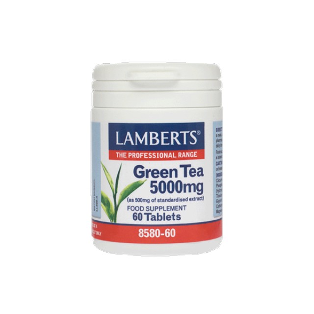 Lamberts Green Tea 5000mg Συμπλήρωμα Διατροφής για την Ενίσχυση του Με …