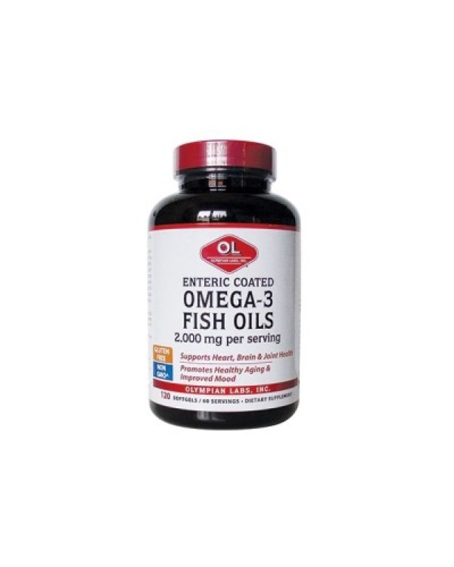 OLYMPIAN LABS OMEGA 3 FISH OILS 2000mg per serving 120 ΚΑΨΟΥΛΕΣ OLYMPIAN LABS OMEGA 3 FISH OILS 2000mg per serving 120 ΚΑΨΟΥΛΕΣ