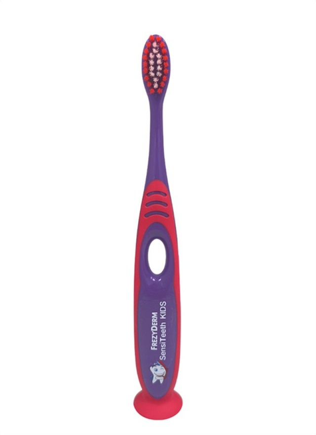 Frezyderm SensiTeeth Kids Toothbrush Soft Purple Παιδική Μαλακή Οδοντό …