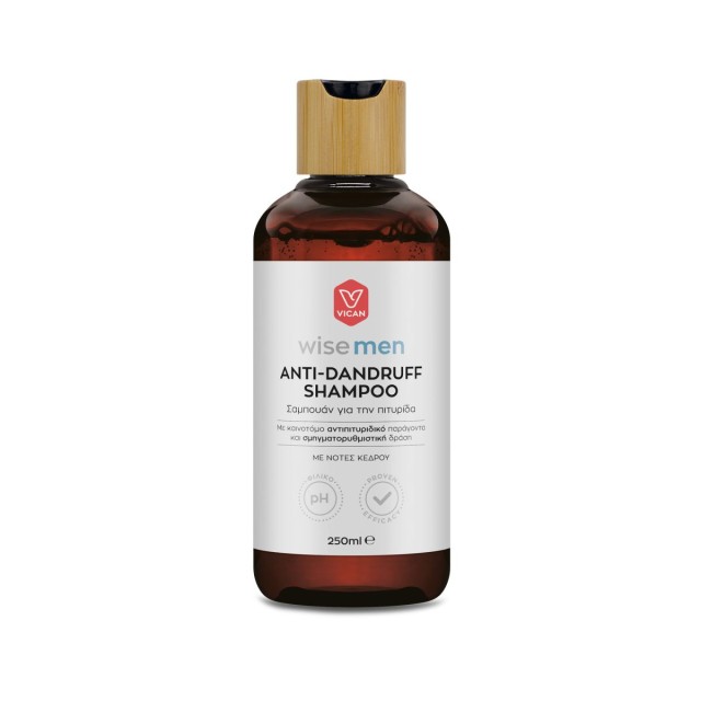 Vican Wise Men Anti Dandruff Shampoo Εξειδικευμένο Σαμπουάν Κατά της Π &hellip;