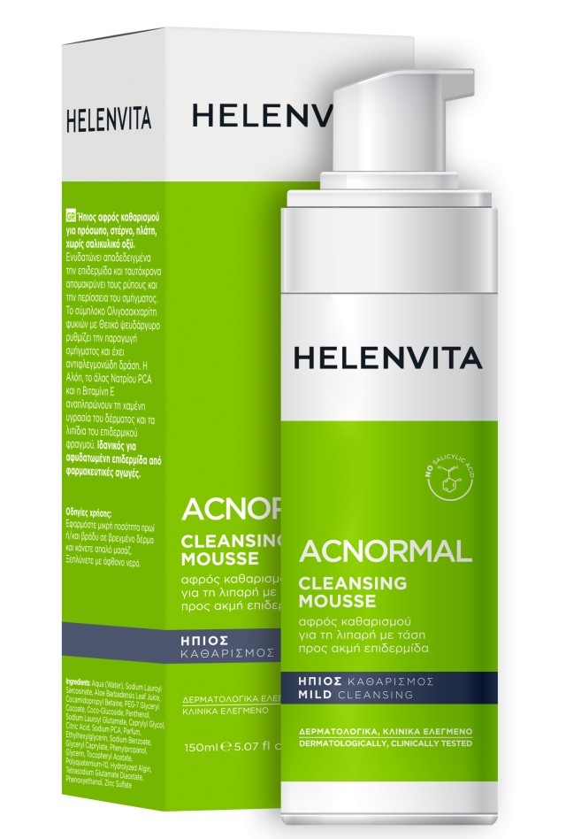 Helenvita - Acnormal Cleansing Mousse 150ml Helenvita - Acnormal Cleansing Mousse 150ml