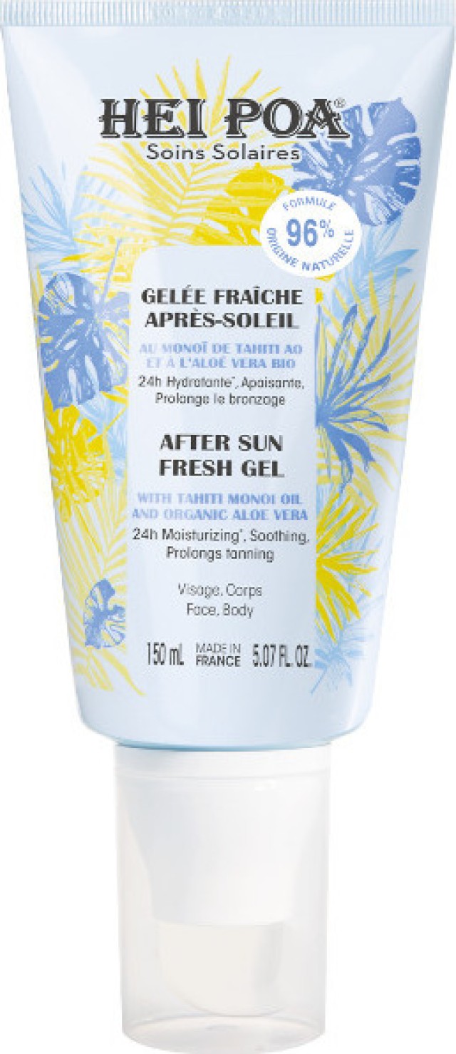 Hei Poa After Sun Fresh Gel Ενυδατικό Τζελ για Μετά την Έκθεση στον Ή … Hei Poa After Sun Fresh Gel Ενυδατικό Τζελ για Μετά την Έκθεση στον Ή …