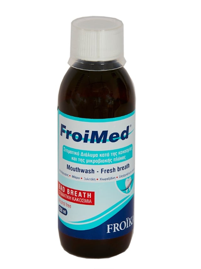 Froika Froimed Mouthwash Στοματικό Διάλυμα Κατά της Κακοσμίας & της … Froika Froimed Mouthwash Στοματικό Διάλυμα Κατά της Κακοσμίας & της …