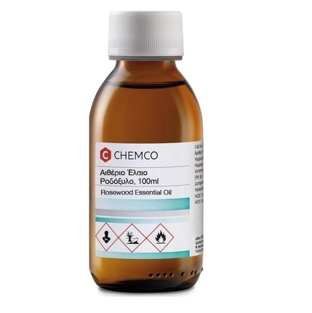 Chemco Rosewood Essential Oil Αιθέριο Έλαιο Ροδόξυλο, 100ml