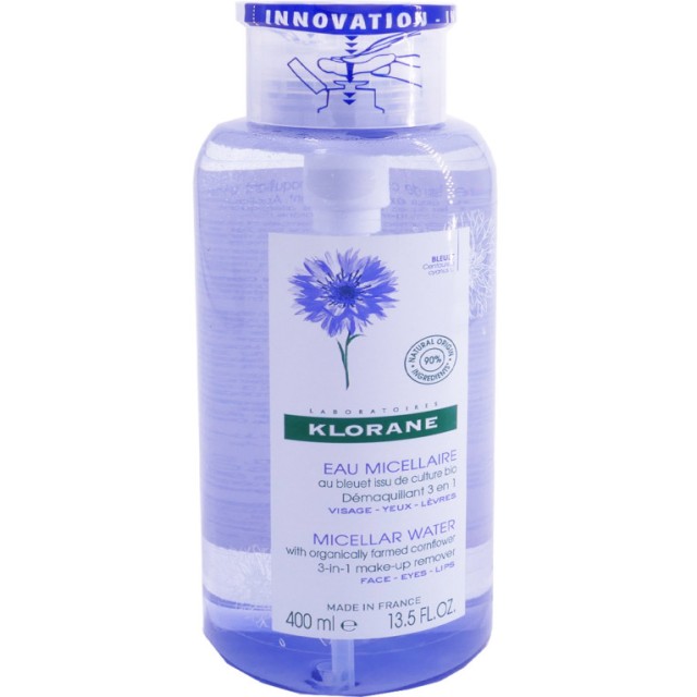 Klorane Eau Demaquillant , 400ml