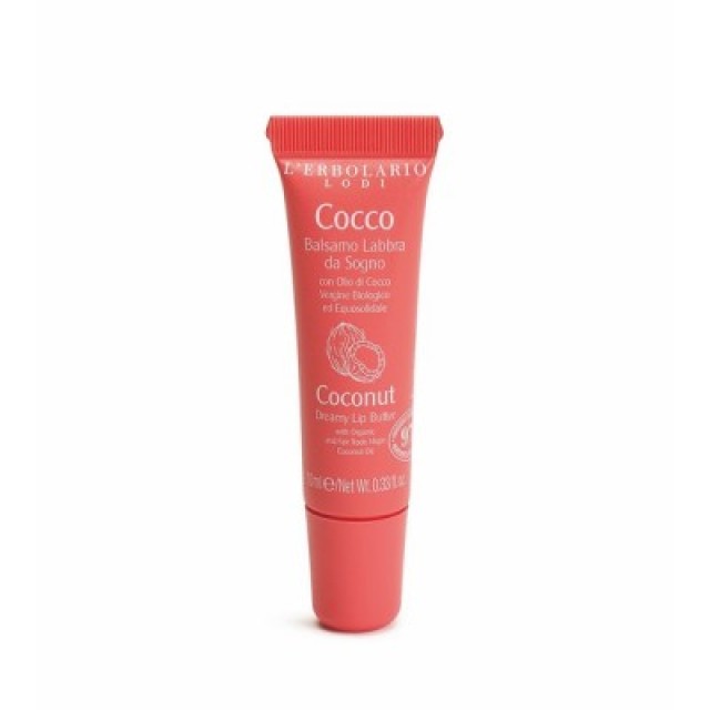 LErbolario Cocco Lip Butter Ενυδατικό Βούτυρο Χειλιών 10ml