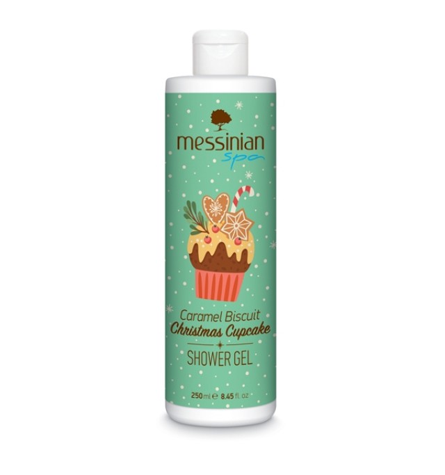 Messinian Spa Caramel Biscuit Christmas Cupcake Shower Αφρόλουτρο Gel …