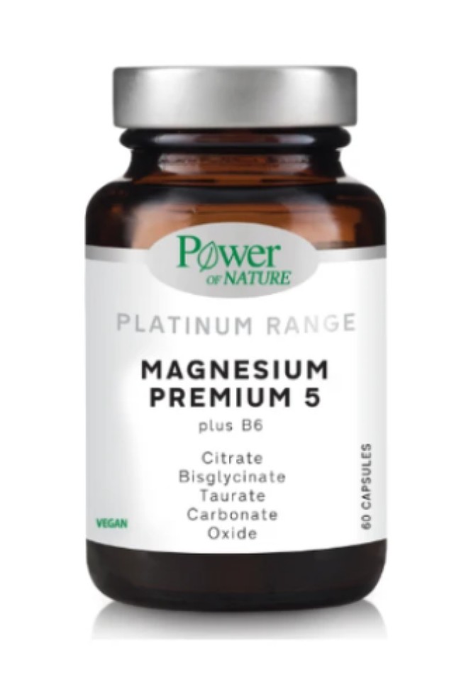 Power Health Μαγνήσιο Platinum Range Magnesium Premium 5 Plus B6 Συμπλ &hellip;