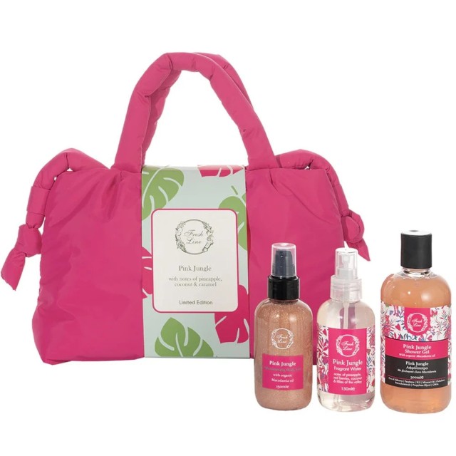 Fresh Line PROMO Pink Jungle Shower Gel Αφρόλουτρο 300ml & Fragrant Wa &hellip;