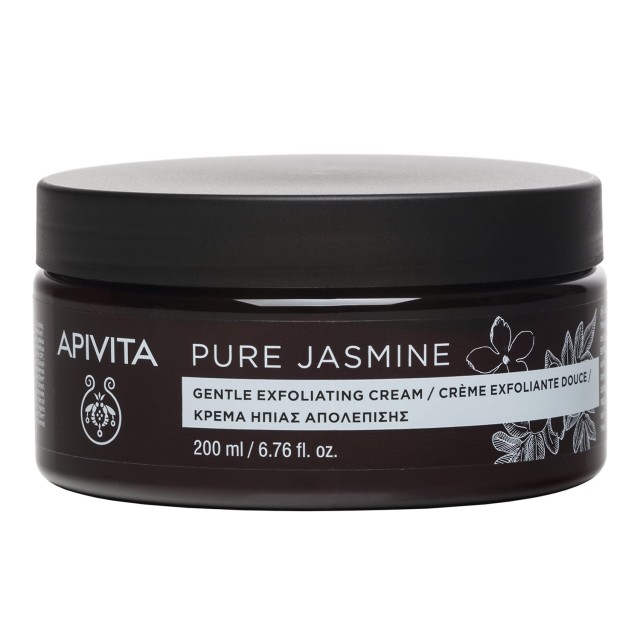 Apivita Pure Jasmine Κρέμα Ήπιας Απολέπισης 200ml