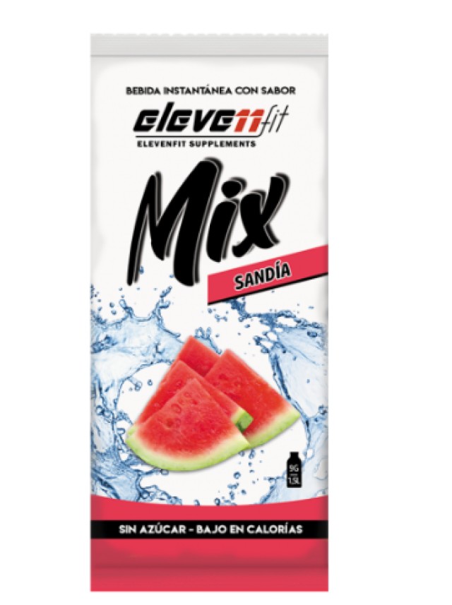 ElevenFit Mix Sandia Ρόφημα σε Μορφή Σκόνης με Γεύση Καρπούζι 9gr 1 Τε …